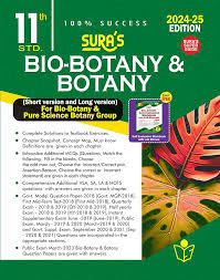 Book cover of 'Surg's Bio-Botany & Botany' with a green background and plant illustration.