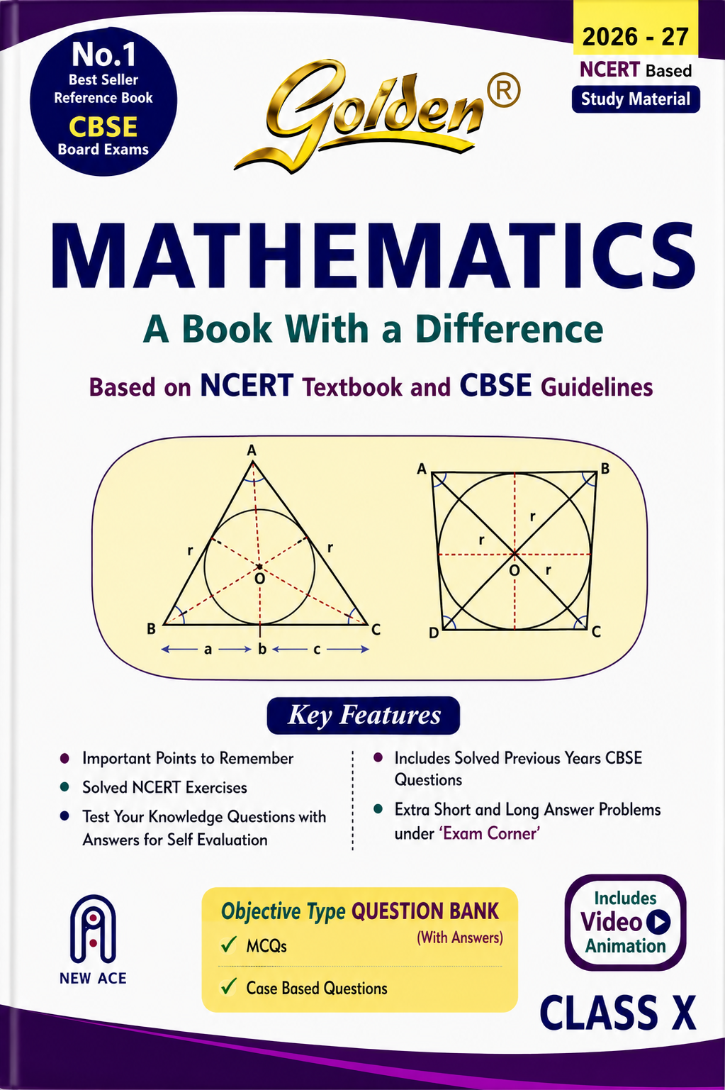 Golden Mathematics – Class 10 (2026–27)
