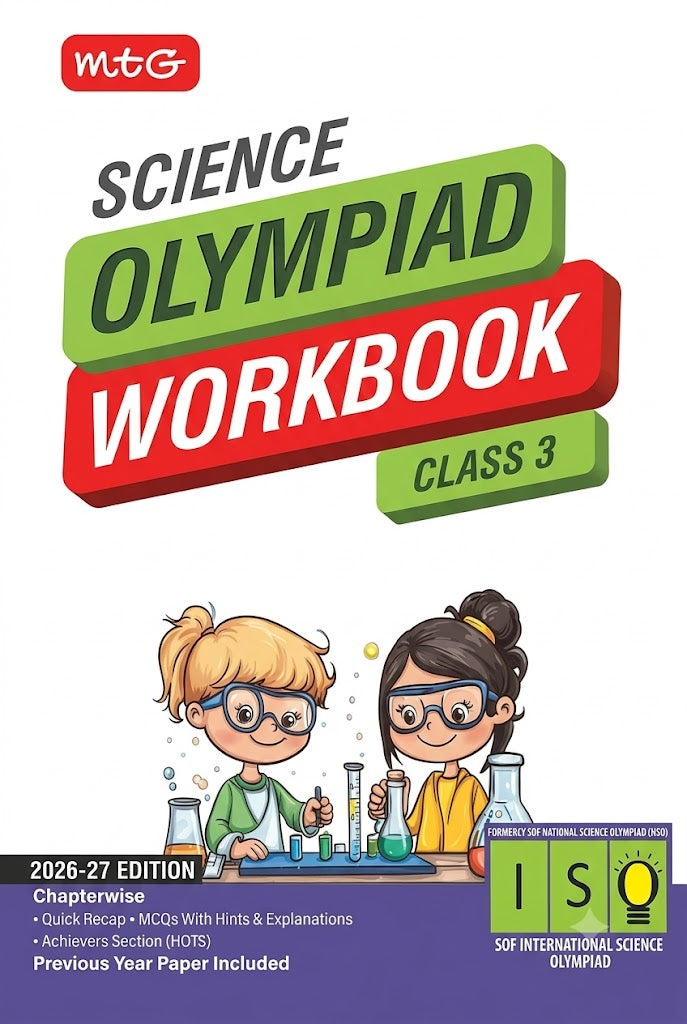 MTG International Science Olympiad (ISO) Workbook | Class 3 (2026–27 Edition)