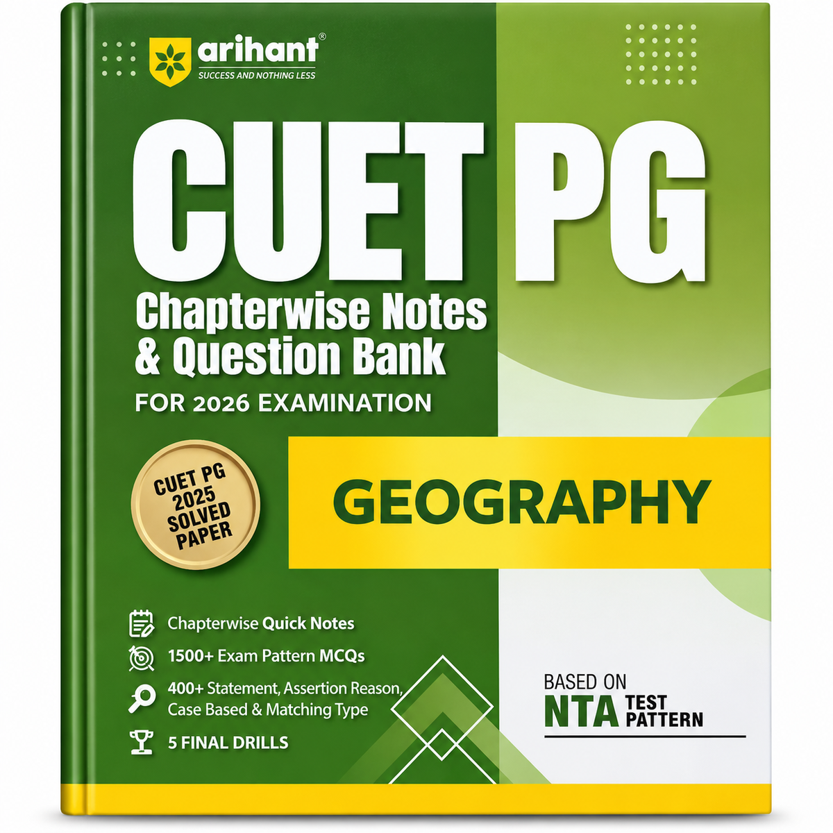 CUET PG Chapterwise Notes & Question Bank for 2026 Examination – Geography