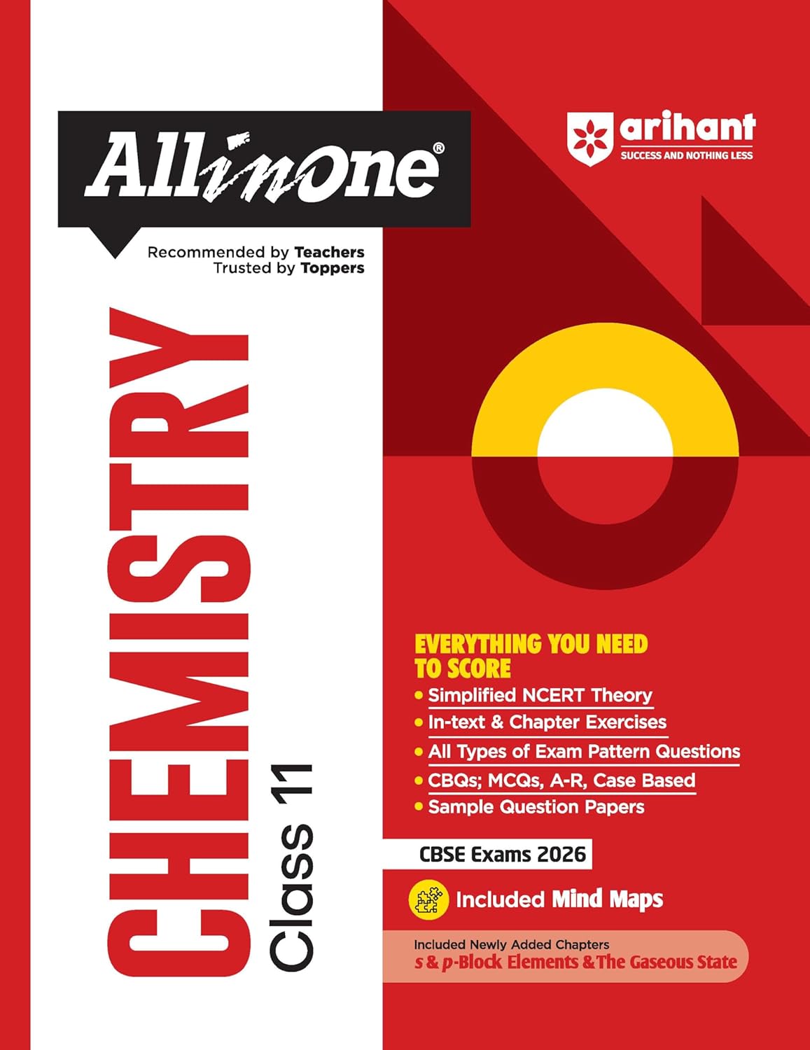 Arihant All in One Chemistry Class 11 for CBSE Exams 2025-26