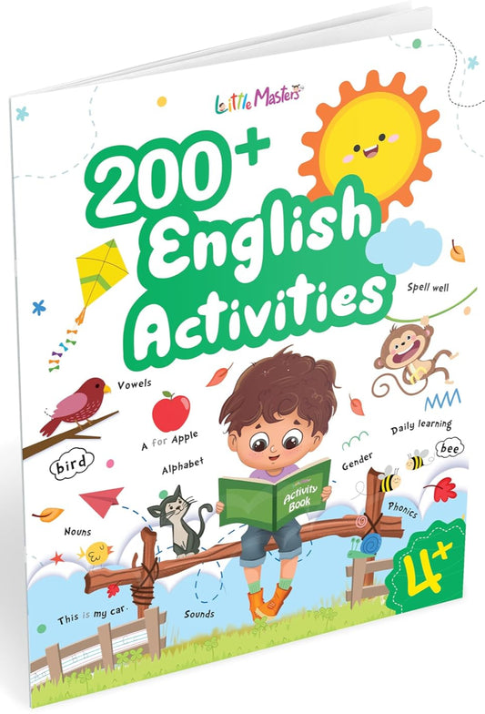 200+ English Activity Book – Engaging, Daily Learning, Mindful Activities