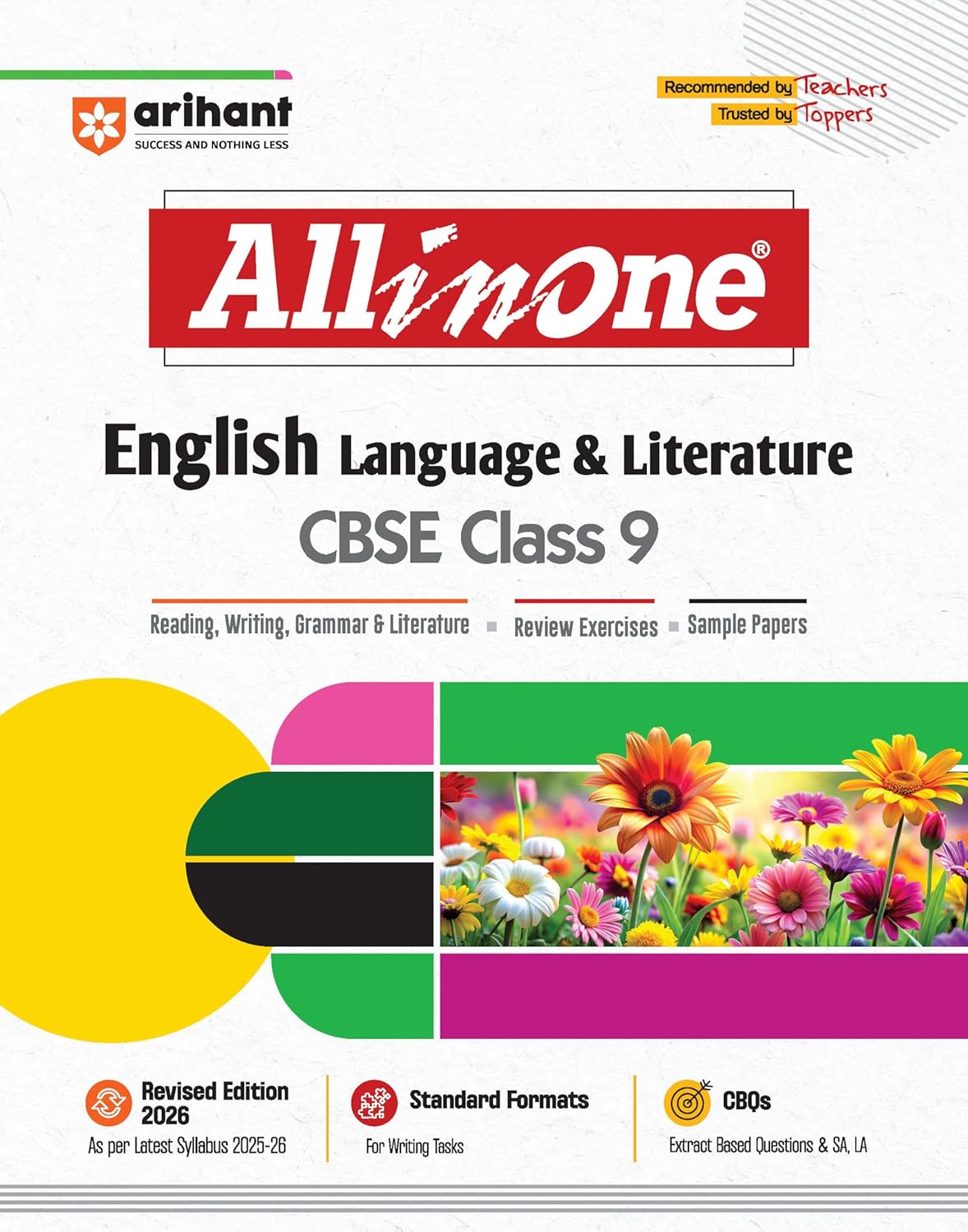 Arihant All in One English Language & Literature Class 9 for CBSE Exams 2025-26