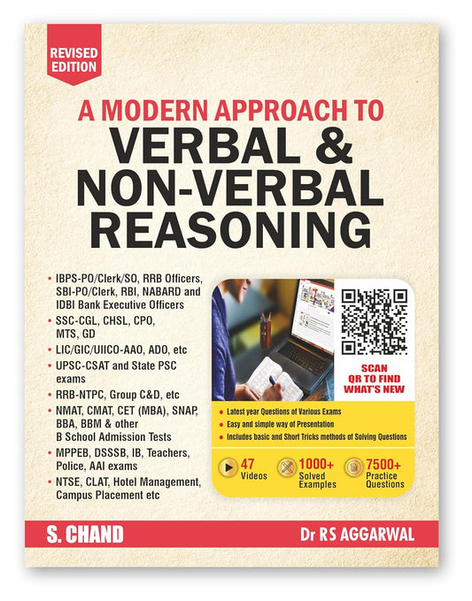 A Modern Approach to Verbal & Non-Verbal Reasoning (Revised Edition 2025)