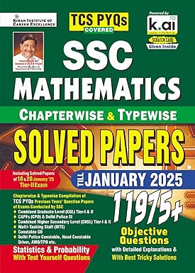 SSC Maths Chapterwise & Typewise Solved Papers Till January 2025 TCS PYQs