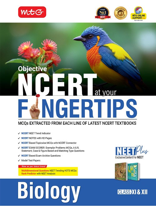 MTG NCERT at your FINGERTIPS BIOLOGY for NEET Exam