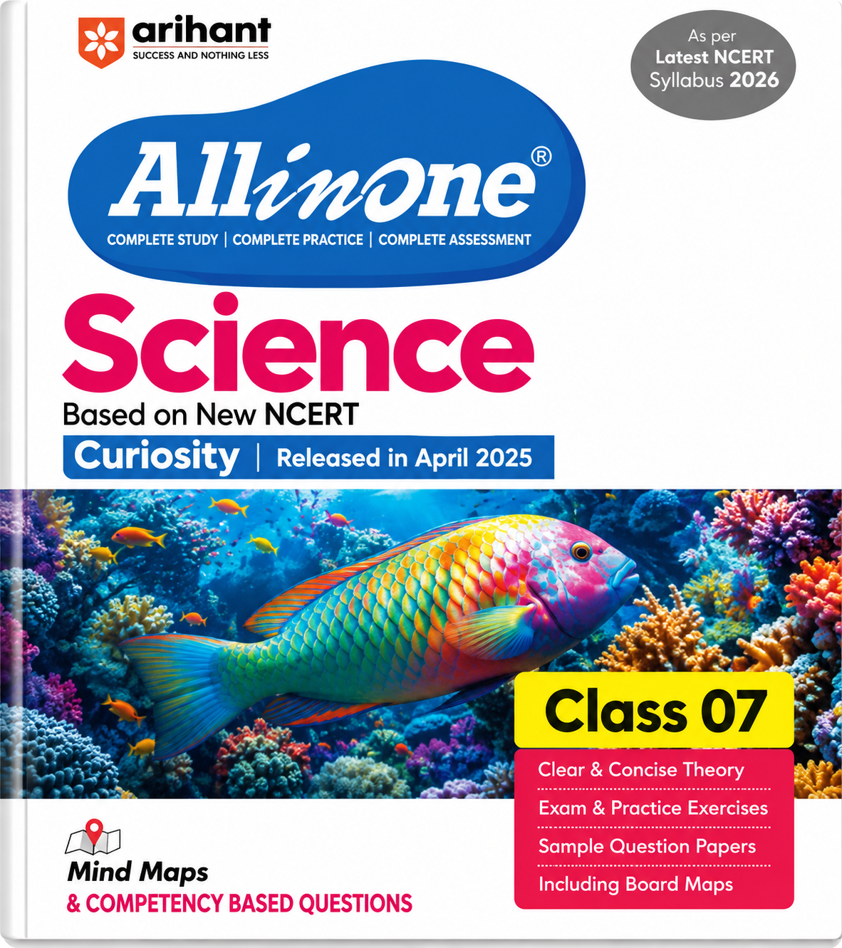 Arihant All in One Science Class 7 | Based on New NCERT Curriculum