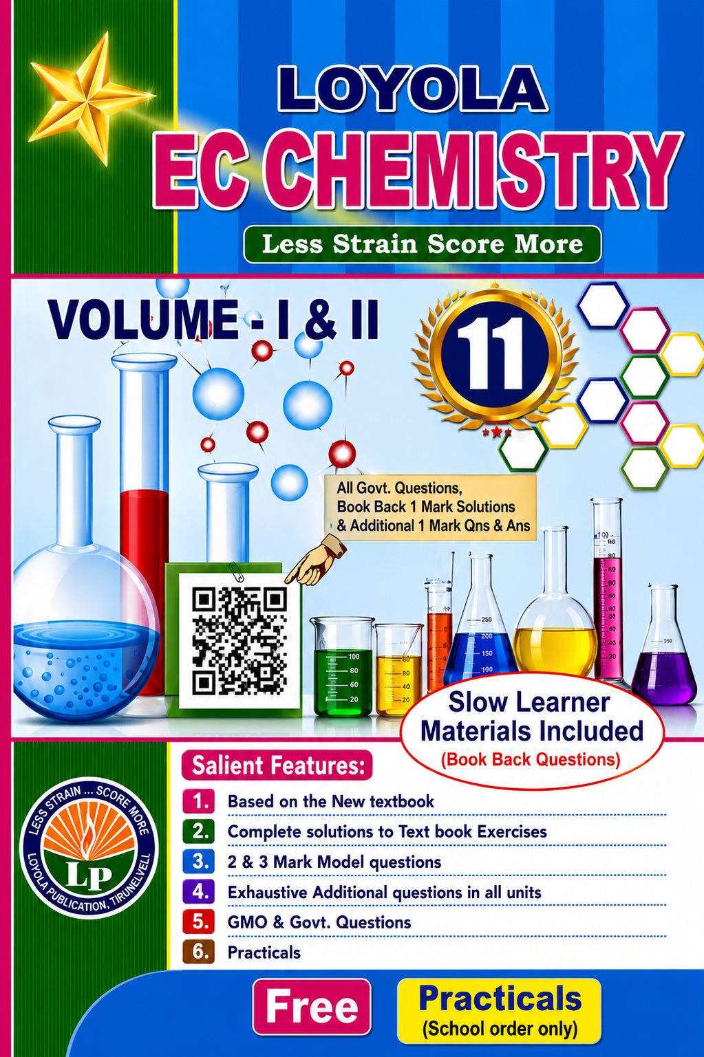 Loyola EC Chemistry book cover with colorful design and text