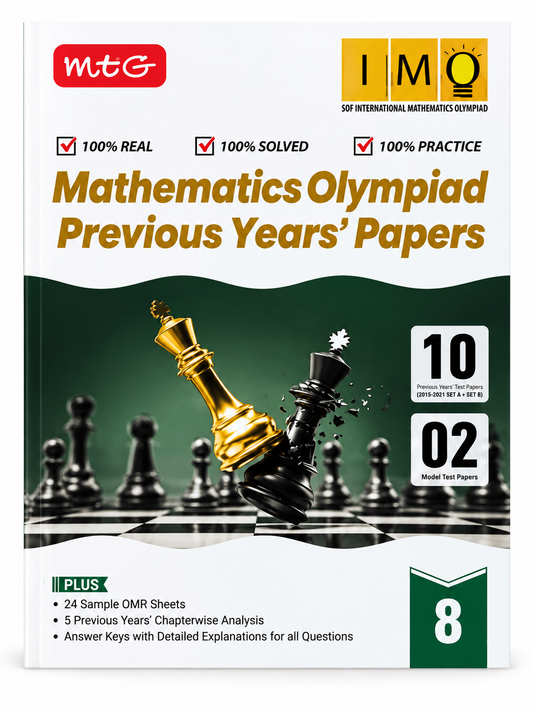 MTG Mathematics Olympiad Previous Years’ Papers – Class 8