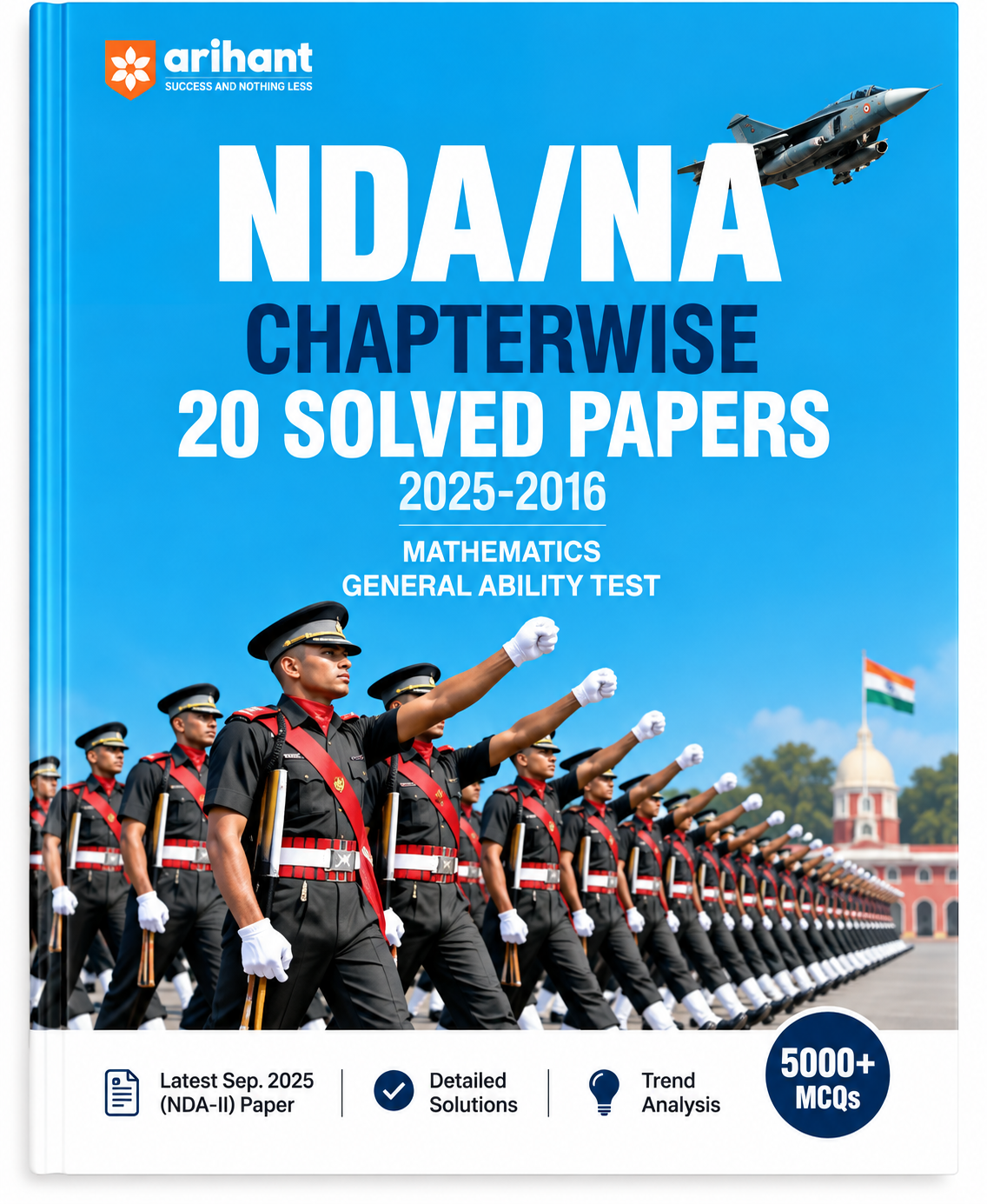 NDA/NA Chapterwise 20 Solved Papers 2025–2016
