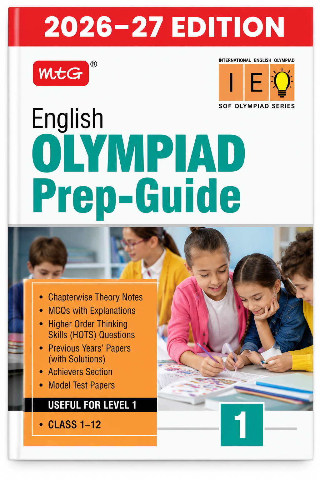 MTG English Olympiad Prep-Guide Class 1 | SOF IEO 2026–27