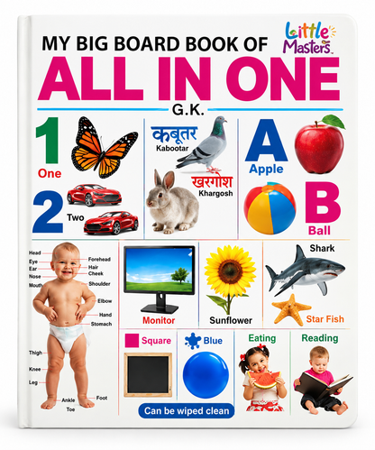 My Big Board Book of All in One GK