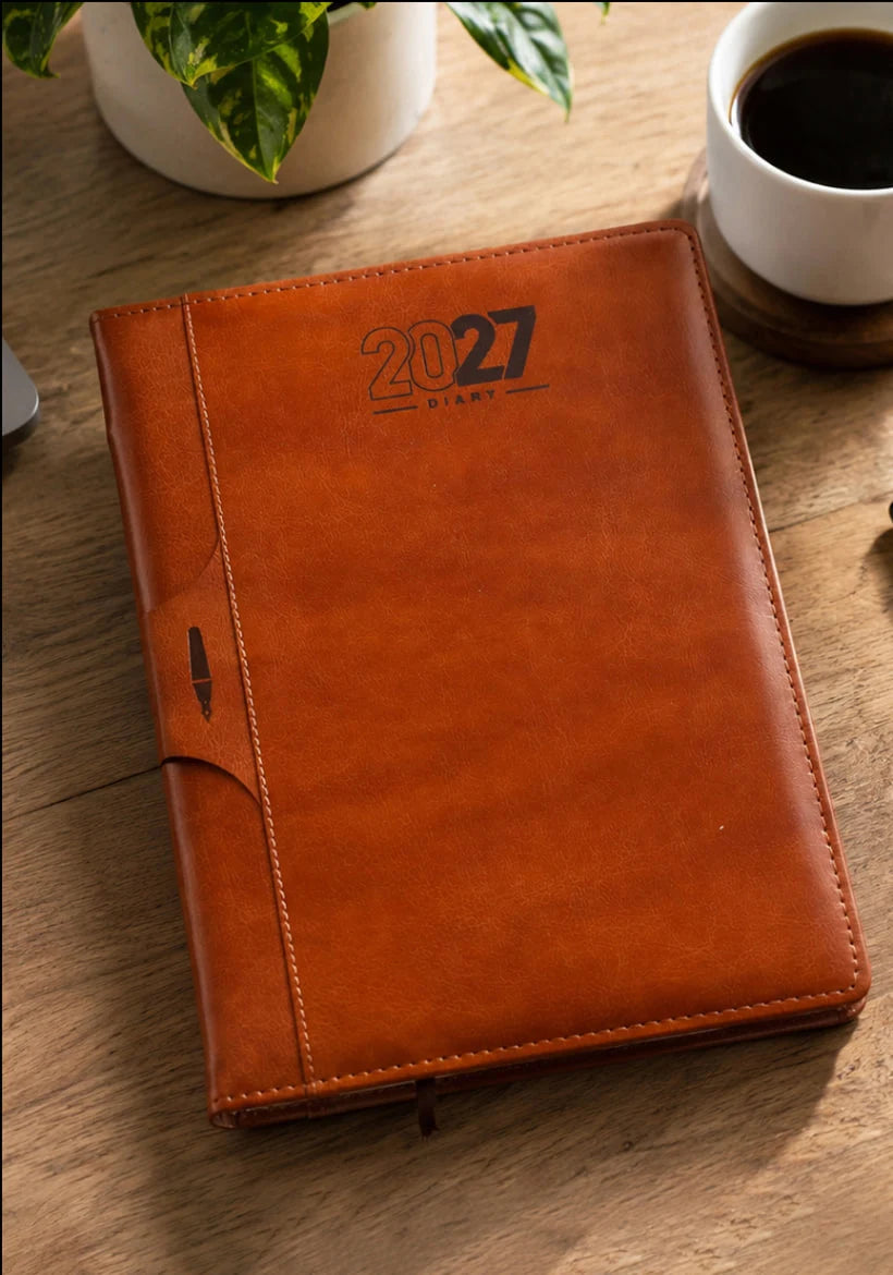 2027 Foam Thermal PU Executive Diary – V-123 | Customizable Diary