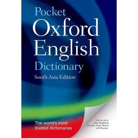 Pocket Oxford English Dictionary – South Asia Edition