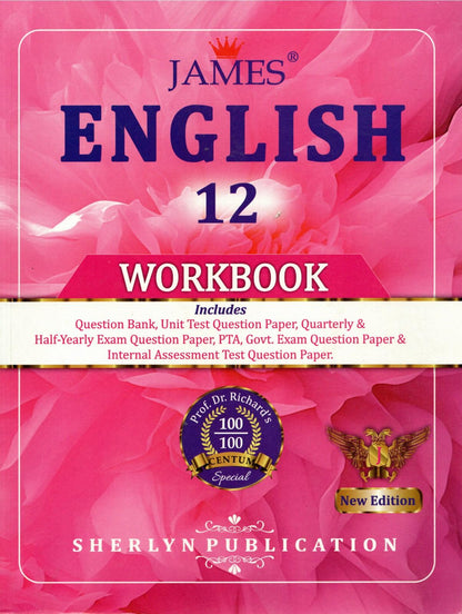 12th James English with Grammar & Workbook