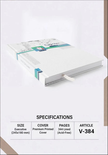 2027 Customizable Doctor Diary – V-384 | Medical Professional Executive Diary