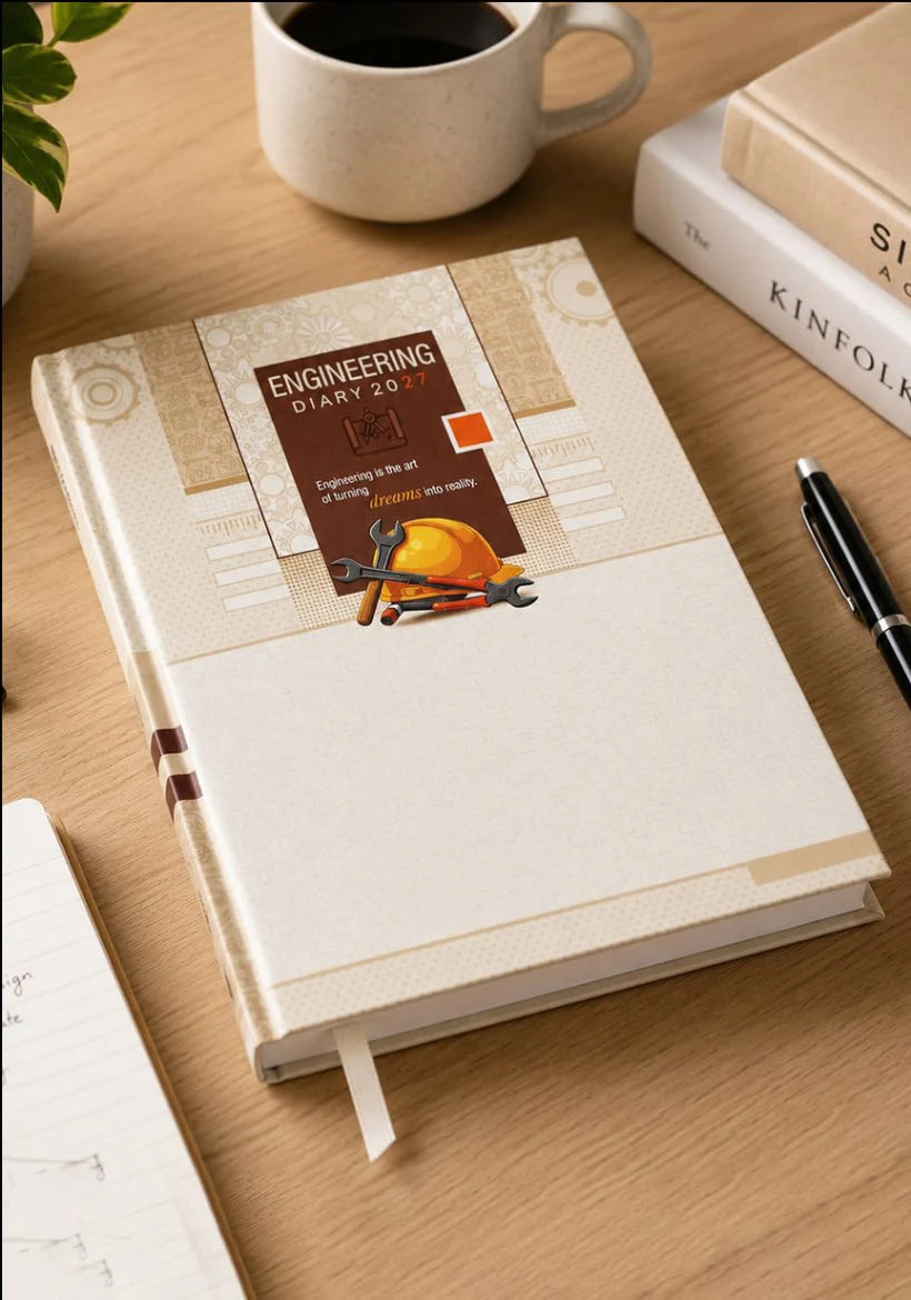 Engineering Diary 2027 | Executive Daily Planner | Professional Diary for Engineers