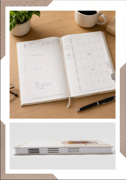 Engineering Diary 2027 | Executive Daily Planner | Professional Diary for Engineers