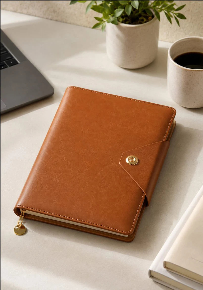 2027 Premium Organizer Executive Diary – V-407 | Customizable Business Organizer