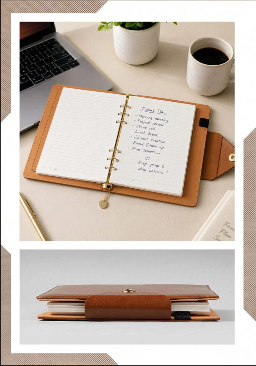 2027 Premium Organizer Executive Diary – V-407 | Customizable Business Organizer