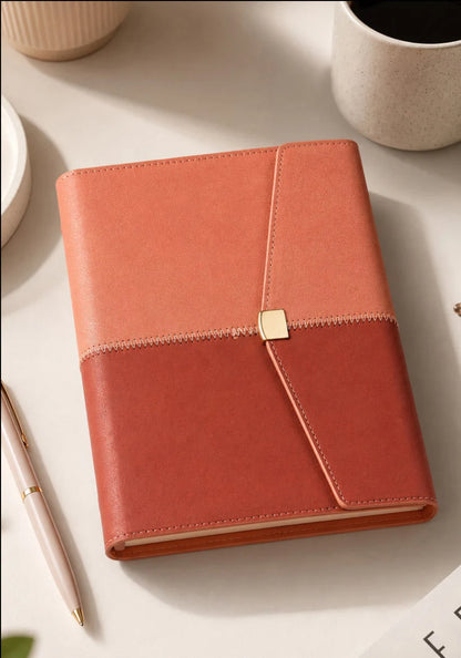 2027 Premium PU Organizer Diary – V-409 | Magnetic Flap Executive Diary