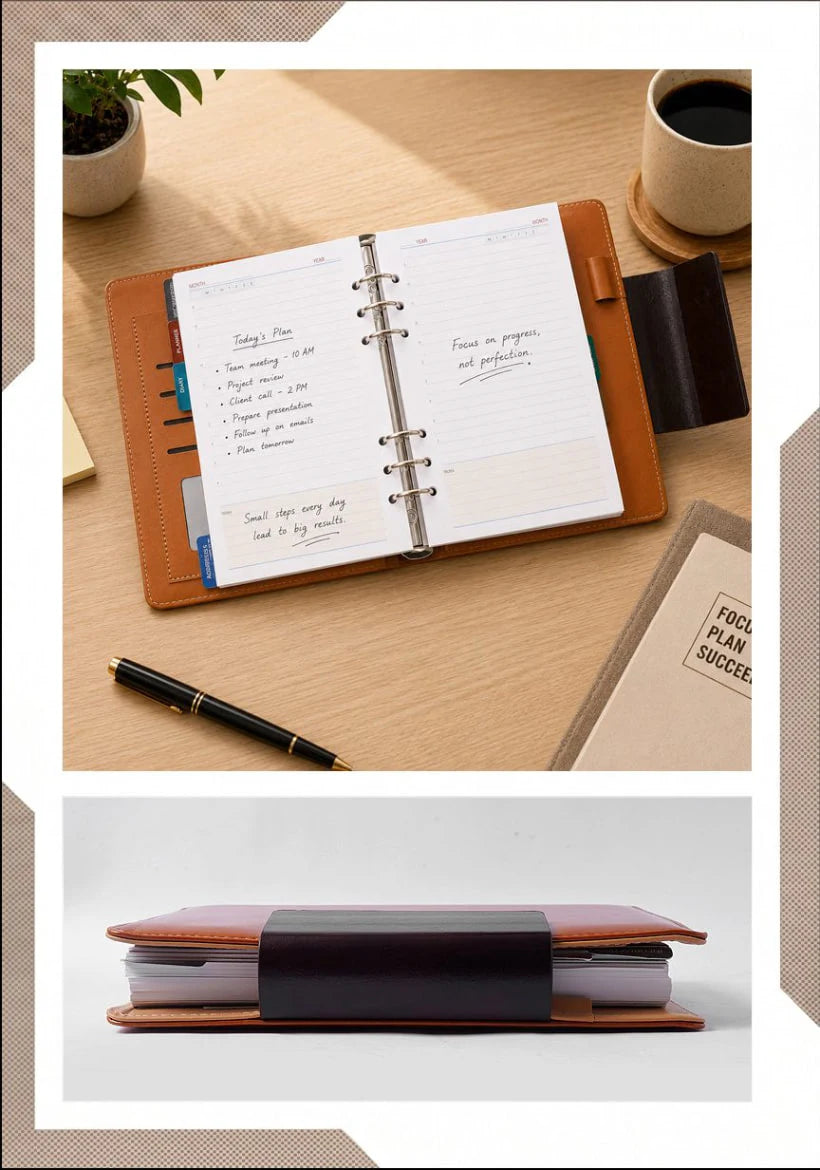 2027 Premium Organizer Diary – V-432 | Customizable Executive Diary