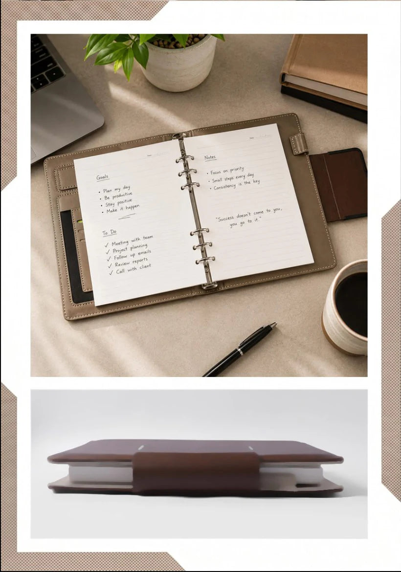 2027 Premium Organizer Executive Diary – V-456 | Customizable Business Organizer