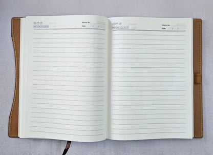 Premium Notebook A5 Saffire