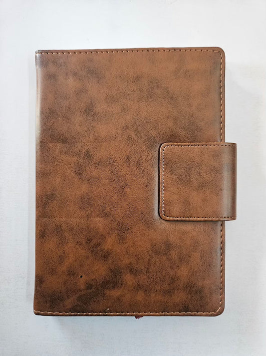 Premium Notebook A5 Foam with magnet lock & pen holder