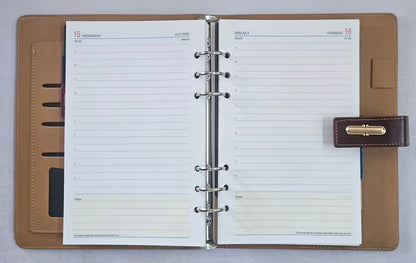 Argo Premium Organiser Dated 25mm with card holder