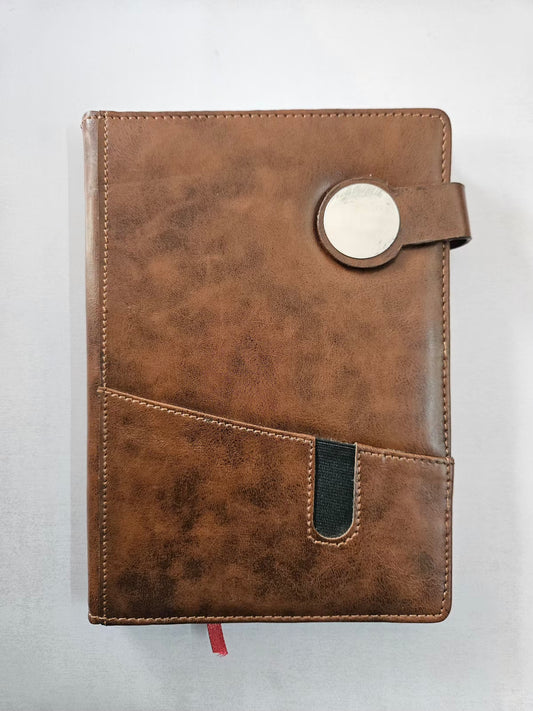 Premium Notebook A5 foam with magnet lock & pen holder
