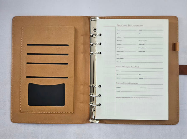Executive Premium Organiser Vision B5 Size