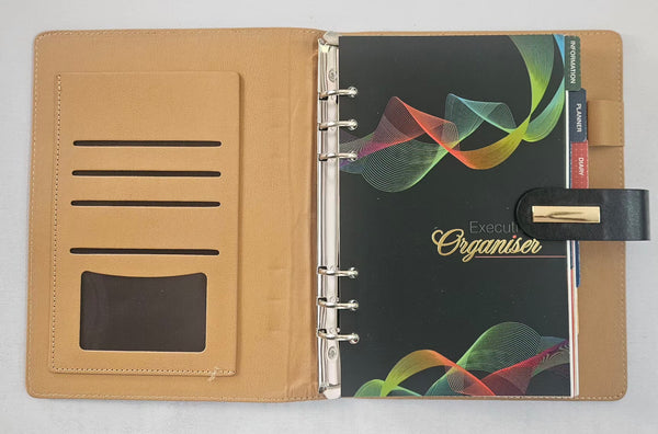 Scott Premium Organiser Undated 25mm with card holder