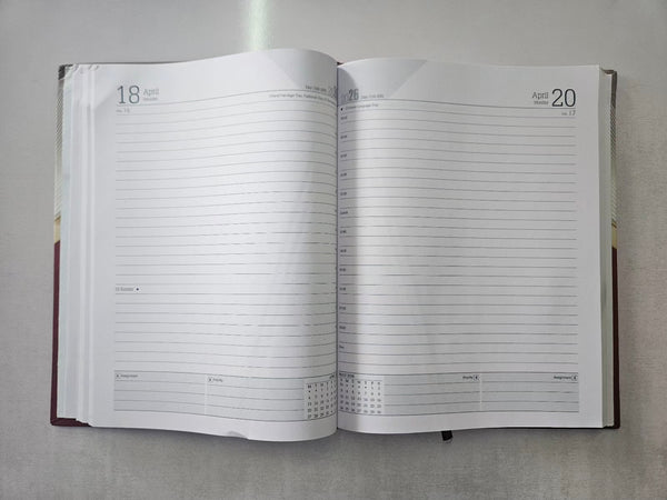 Diary 2026 B5 Adsum 136 Sunday Clubbed