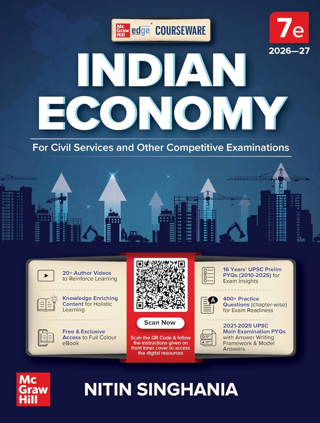 Indian Economy (English) by Nitin Singhania (IAS) for UPSC CSE 2026-27 | 7th ed