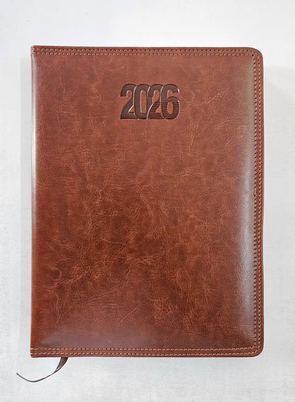 Executive foam Diary 2026 B5 Heritage with monthcut