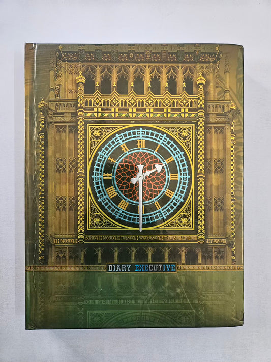 Diary 2026 B5 Metallic cover Adsum Premium-01  Sunday Fullpage with Monthcut