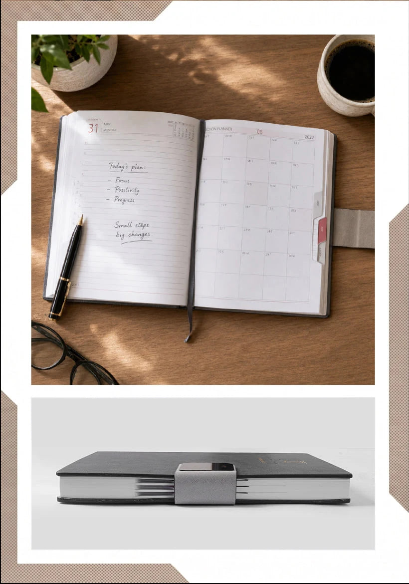 2027 Special Leather Executive Diary – V-509 | Customizable Premium Diary