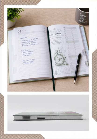 2027 Customizable Theme Executive Diary – V-681 | Printed Hard Cover Diary