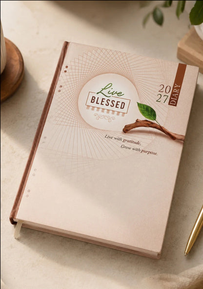 2027 Make Your Mark Executive Diary – V-972 | Premium Velvet-Touch Diary